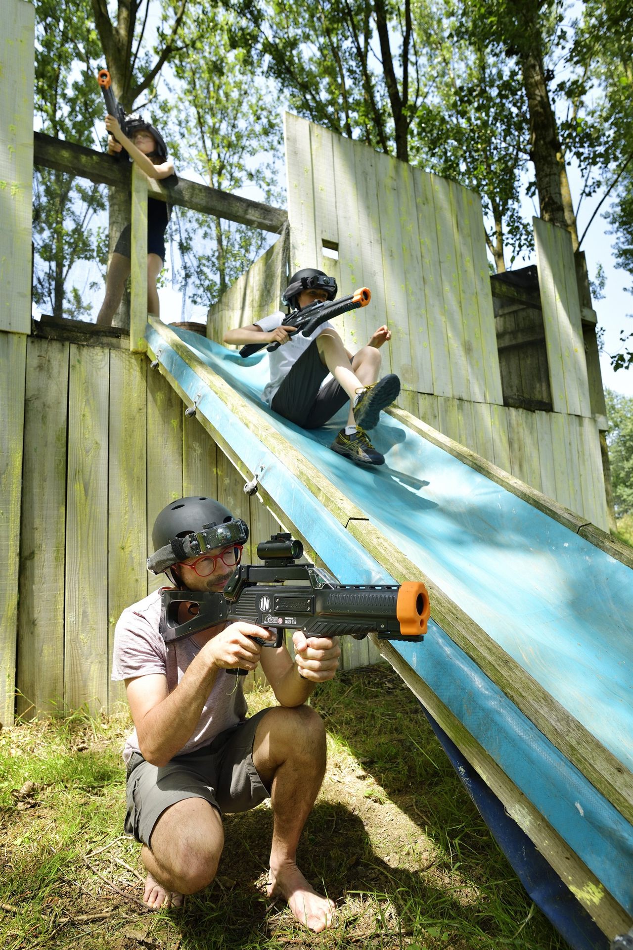 Partie de laser game
